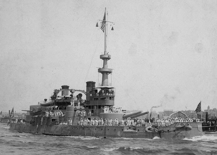 U.S. Battleship `Oregon` [1898]