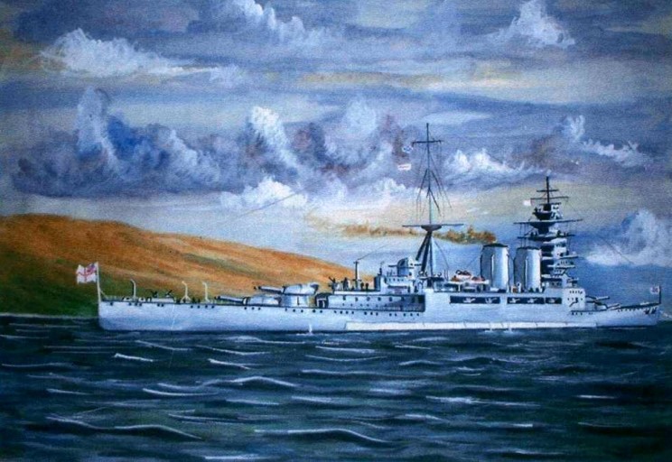 Maritimequest The Art Of Hms Hood Page 1
