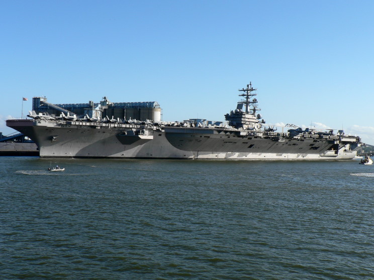 アメリカ海軍 原子力空母ロナルド・レーガン チャレンジコイン